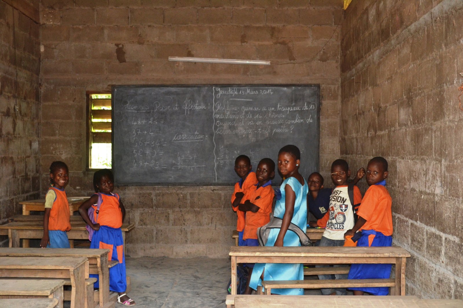 Children In Bangui School - Copia