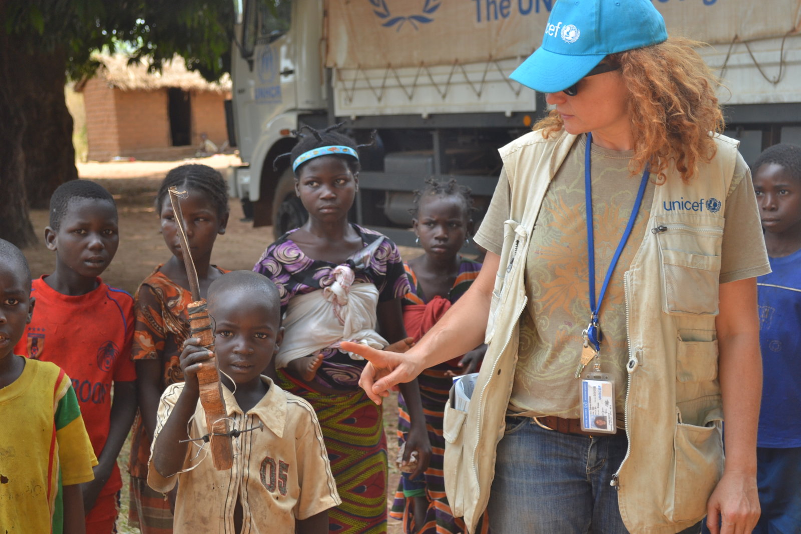 Sabrina Avakian In Cenr Afrique